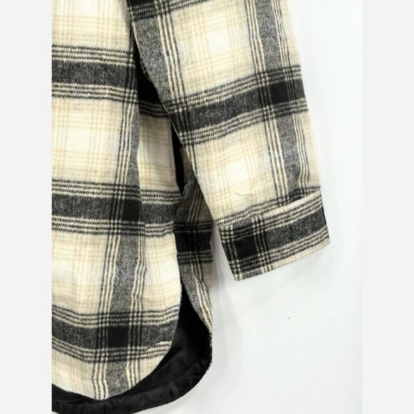 Plaid Shirt Jacket – Padded, Cozy Layering Piece - Picture 8 of 9